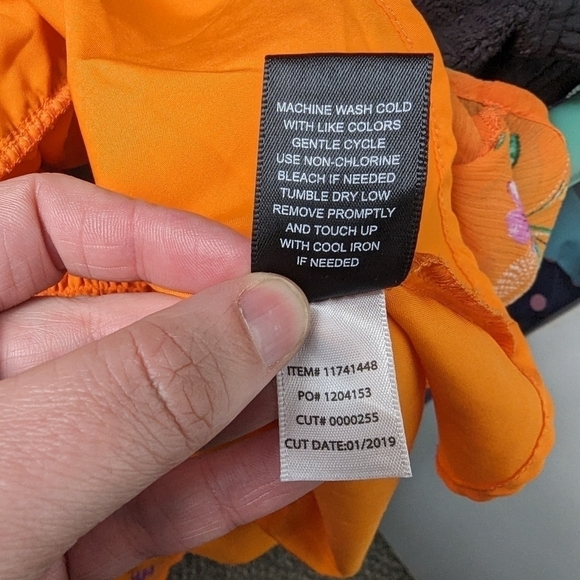 Torrid Babydoll Chiffon Cami Sz 0 - Picture 9 of 9